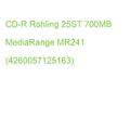 CD-R 700MB 80min 52-fache Schreibgeschwindigkeit vollflächig bedruckbar (Tintens