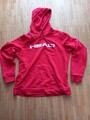 Damen Head Hoodie Kapuzenpullover Gr M rot sehr gut