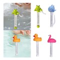 Schwimmendes Poolthermometer, leicht ablesbar, Tierdesign, lustiges tragbares