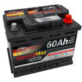 Autobatterie 12V 60Ah Speed Max Starterbatterie ersetzt 52Ah 55Ah 61Ah 62Ah 63Ah