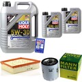 INSPEKTIONSKIT FILTER LIQUI MOLY ÖL 7L 5W-30 für Land Rover Range LV 2.2 D 2.0
