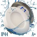 6x LED BAD Einbaustrahler Feuchtraum FLACH SETS IP44 Einbauspot Dusche Spot 1901
