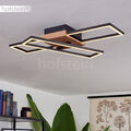 Holzoptik LED Wohn Schlaf Zimmer Lampe Decken Leuchte Flur Beleuchtung drehbar