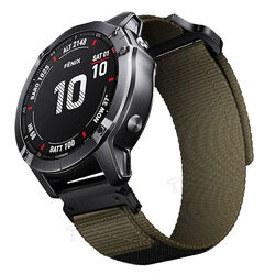 Quickfit Nylon Armband Ersatz Für Garmin Fenix 5 5X Plus 6 6X 7 7X Epix Pro Gen