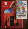 Nintendo Switch OLED-Konsole Mario Red Edition + Super Mario Bros Wonder