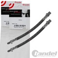2X BREMBO BREMSSCHLÄUCHE AUßEN HINTEN AM BREMSSATTEL BEIDSEITIG PASSEND FÜR
