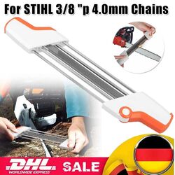 2-in-1 Schärfgerät Kettensäge Kettenschärfer 3/8 "p 4.0mm Schärfen für STIHL