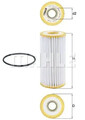 Ölfilter Filtereinsatz OX 1217D MAHLE für AUDI CUPRA SEAT SKODA VW PORSCHE