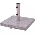 Sonnenschirmständer Granit Schirmfuß Schirmständer Granitständer Nein/mit Rollen