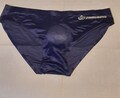 Sexy Herren Slips Gr.XXL  Fb.-Dkl. Blau Transparent Mit Ausbuchtung