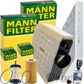 MANN FILTER INSPEKTIONSPAKET passend für AUDI Q7 Q8 4M TOUAREG CR7 TDI