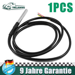 Kabel Temperaturfühler DS18B20 Digital Thermo Temperatur Sensor Wasserdicht DHL