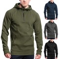 Warmer pelziger Herren Hoodie Pullover mit langen Ärmeln und modischem Style