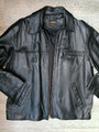 JCC Herren Lederjacke Jacke Leder schwarz Herbst Echtes Leder cool Gr. 54
