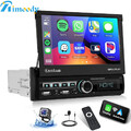 7" 1DIN Elektrischer Flip Autoradio Touchscreen Bildschirm BT MP5 Player +Kamera