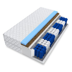 Matratze TITAN 9 Zonen Hybrid FOAM Taschenfederkern KOKOS H2 H3 Größe wählbar 