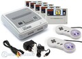 Nintendo SNES - Konsole + 5 Spiele + 2 Controller + Zub.