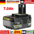 18V 7.0Ah Akku für RYOBI One+ Plus Lithium RB18L50 P108 P104 Batterie