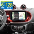 Android 14 Autoradio 6+128G Navi GPS für Mercedes Benz Smart Fortwo 453 Low End