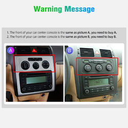 Android 13 Carplay Autoradio GPS NAVI DAB+ Für VW Touran 1T1 1T2 1T3 2003-2010