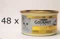 (€ 9,79/kg) Purina Gourmet Gold Feine Pastete mit Huhn Katzenfutter nass 48x 85g