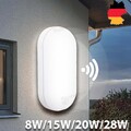 LED Feuchtraumleuchte Ovalleuchte Wannenleuchte Badlampe Kellerleuchte IP65 DE