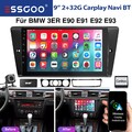 DAB+ 32G Android 14 Für BMW 3er E90 E91 E92 E93 Apple Carplay Autoradio Navi RDS