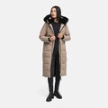 Navahoo Damen Winterjacke Steppjacke Winter Jacke lang warm Mantel Parker B990