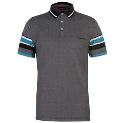 PIERRE CARDIN TIPPED HERREN POLO SHIRT BLAU/SCHWARZ HEMD MENS TOP S-M-L-XL-XXL