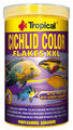 Tropical Cichlid Color Flakes XXL 1000 ml Farbfutter für Barsche Cichliden
