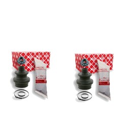 2X FEBI ACHSMANSCHETTEN SATZ RADSEITIG passend für MERCEDES 124 C-KLASSE CLK E-K