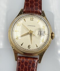 Junghans Cal. J 93/1 Unisex Armbanduhr 70‘s - 32mm Made in Germany Datum defekt
