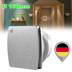 Badlüfter Leise Feuchtesensor Mit Rückflussleitblech CE Timer Ventilator