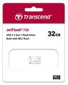 Transcend USB Stick 32GB Speicherstick JetFlash 720 silber Mini USB 3.1