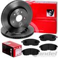 brembo BREMSSCHEIBEN + BELÄGE VORNE passend für NISSAN TIIDA C11 SC11 + CUBE Z12