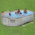  Power Steel Pool Set 488x305x107cm Schwimmbad Schwimmbecken Gartenpool Bestway
