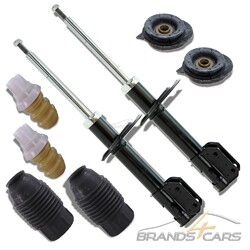 ATEC 2x STOSSDÄMPFER GAS VORNE +DOMLAGER +PROTECTION-KIT FÜR FIAT PUNTO 188 99-### DOMLAGER INKL. WÄLZLAGER ###