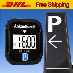 1 Elektronische Parkscheibe mit Zulassung für Auto Automatische Digitale Parkuhr