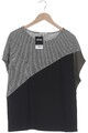 Comma T-Shirt Damen Shirt Kurzärmliges Oberteil Gr. EU 42 Schwarz #yodt2go