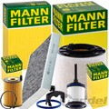MANN FILTER INSPEKTIONSPAKET passend für 40 TDI 204 PS AUDI A4 B9 A5 F5 Q5 FY