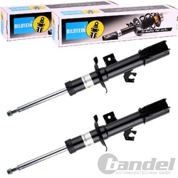 2x BILSTEIN B4 GASDRUCK STOßDÄMPFER VORNE passend für NISSAN MICRA V STANDARD