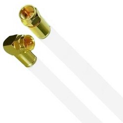 Fritz!Box 6591 Cable Router Netzwerk Anschlusskabel Kabel 8K Gerade/Winkel Gold