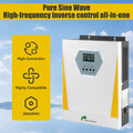 6200W 48V Hybrid Solar Wechselrichter Mit MPPT 120A Laderegler 6,2KW PV 60-500V