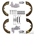 ATEC SATZ BREMSBACKEN FESTSTELLBREMSE + SPREIZSCHLOSS FÜR AUDI Q7 VW TOUAREG 7L