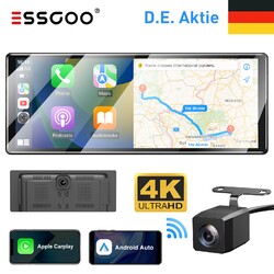 11,3" Zoll Tragbarer Apple CarPlay Android Auto Wireless Display Autoradio Touch