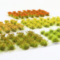 1 Packung Blume Gras Cluster Modell Bases für Military Simulation