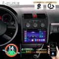 64G Android 14 Autoradio Carplay GPS Navi DAB+ Kamera für VW Touran 1T1 1T2 1T3