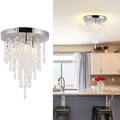 LED Kristall Deckenleuchte Dimmbar Kronleuchter Eingangs Esszimmer Deckenlampe