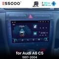 2+32GB Carplay Android14 Autoradio GPS WIFI Für Audi A6 4B2 4B5 C5 1997-2005 KAM