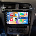 2+64G Android 14 Autoradio Carplay GPS EQ DAB+ Für VW Golf 7 MK7 VII 13-2017 KAM
